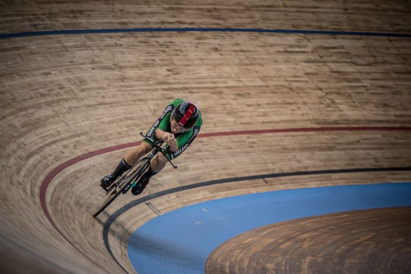 Kelly Murphy sets a New National Record to finish 6th at Track Cycling World Championships
