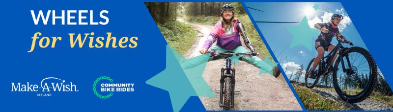 Make-A-Wish Ireland & Community Bike Rides team up to promote ‘Wheels for Wishes’!