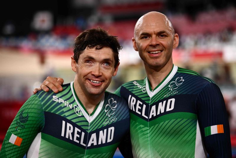Martin Gordon and Eamonn Byrne lit up their heat with a new PB in the 1000m TT