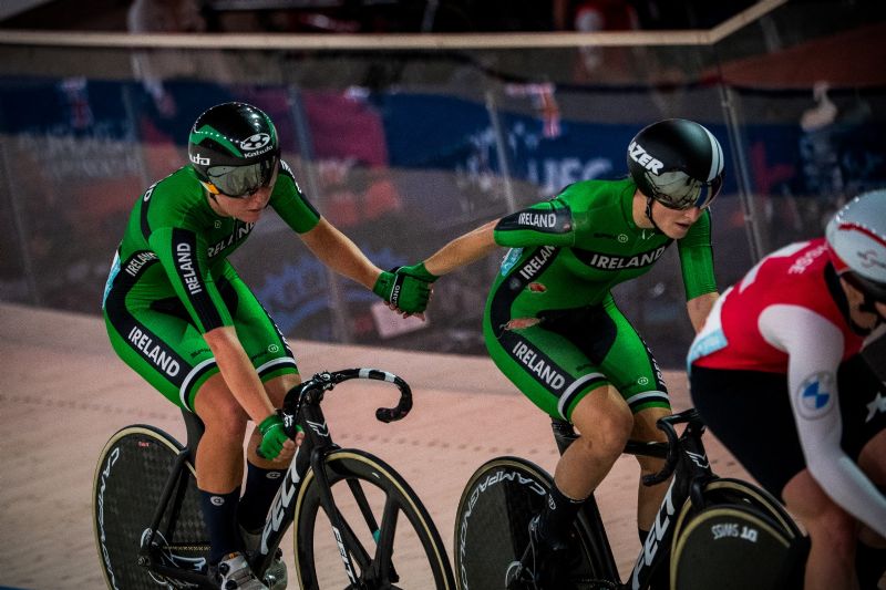 Ireland 9th in the Madison at the European Championships