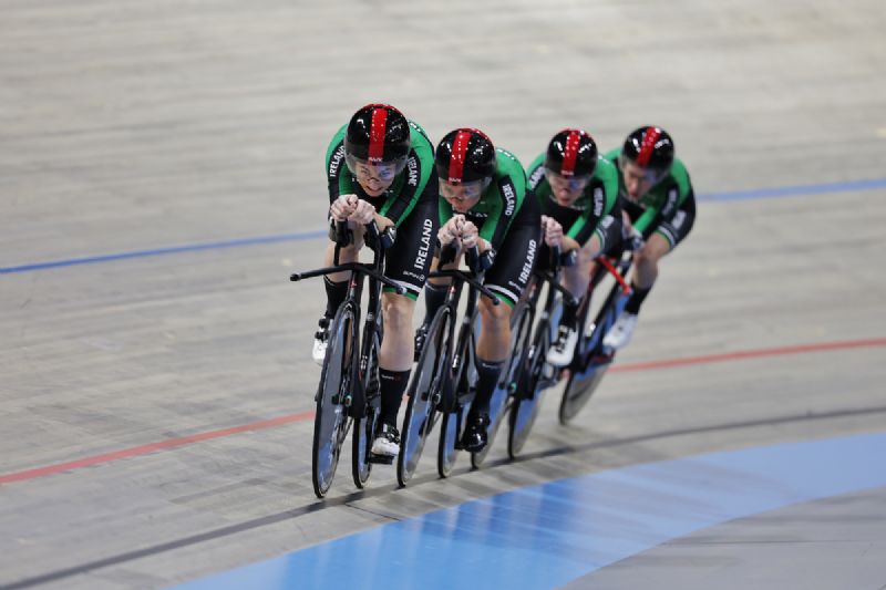 Ireland Finish Fourth in Women’s Team Pursuit  at UEC Track European Championships