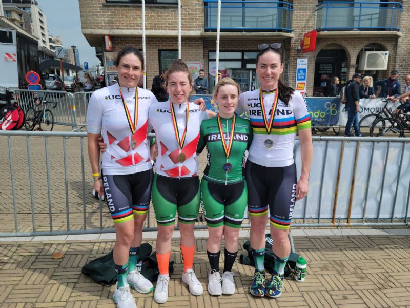 Silver And Bronze For Women’s Tandem Pairings In Ostend Para-cycling World Cup Road Races 