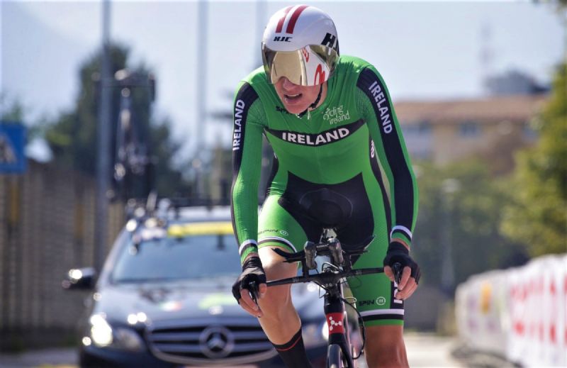 Rafferty narrowly misses out on medal at European Road Championships