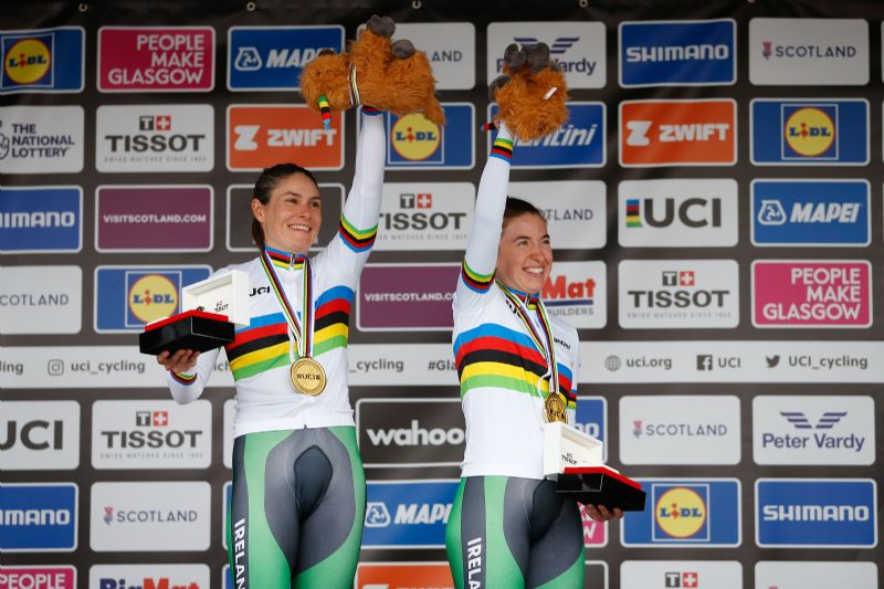 Dunlevy And Kelly Crowned World Champions In Successful Day For Ireland At UCI World Championships 